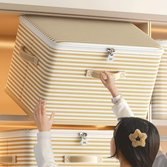 Clothes Storage Box with Lock – Secure Household Storage Basket for Clothes and Accessories